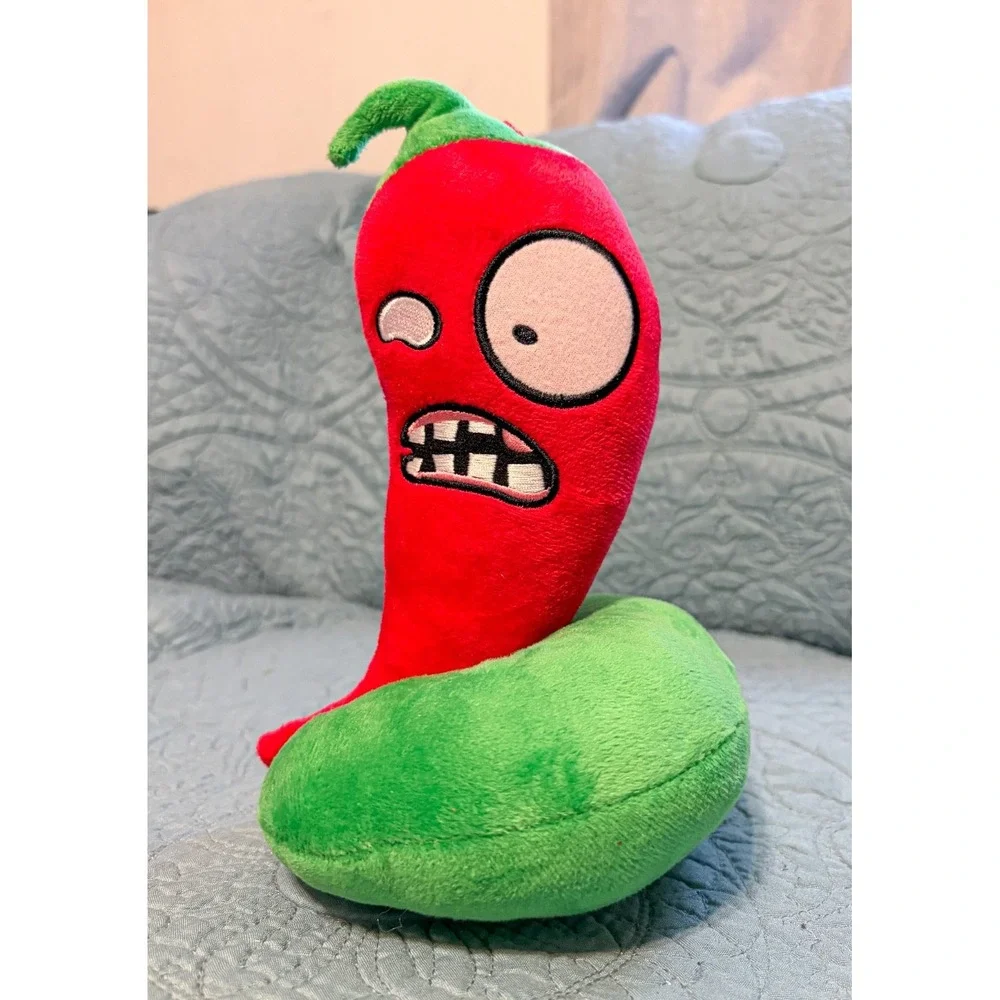 Plants Vs Zombies Plush PvZ Jalapeno Pepper No Tags Suction Cup